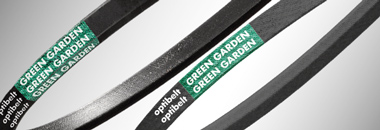 Pourquoi choisir la gamme de courroies Green Garden d'Optibelt pour vos équipements de jardin ?