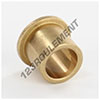 Bague bronze à collerette