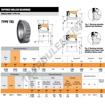 13685-13621A-13600LA-TIMKEN