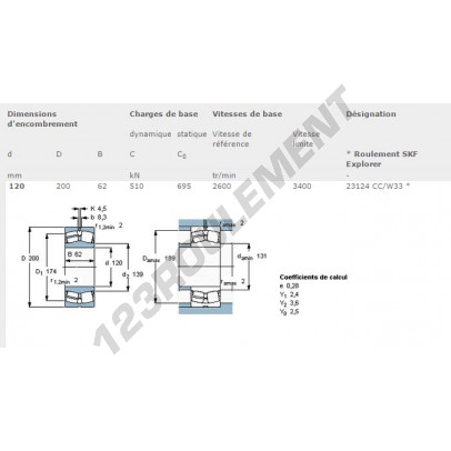 23124-CC-W33-SKF