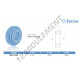 Roulement conique - 26882T-26822-ASFERSA