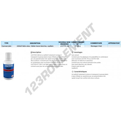 408-500G-LOCTITE