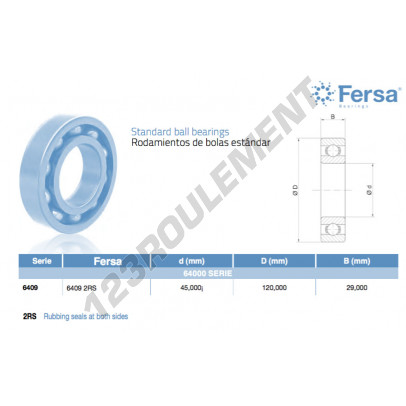 6409-2RS-ASFERSA