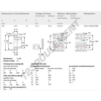 7211ACD-P4A-SKF