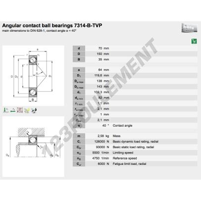 7314-B-XL-TVP-FAG