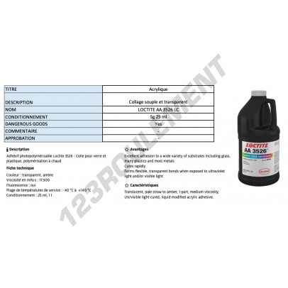 AA-3526-LC-25ML-LOCTITE