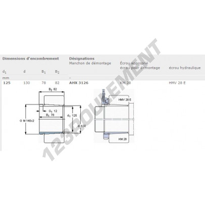 AHX3126-SKF