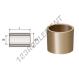 Bague bronze - BAI50.800-60.325-76.200