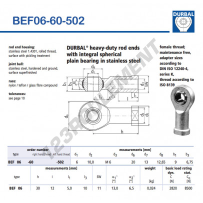 BEF06-60-502-DURBAL