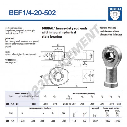BEF1-4-20-502-DURBAL