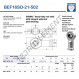 Rotule SI - BEF16SO-21-502-DURBAL