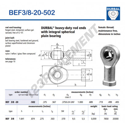 BEF3-8-20-502-DURBAL
