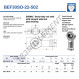 Rotule SI - BEF30SO-22-502-DURBAL