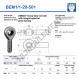 Rotule SA - BEM1-1-20-501-DURBAL