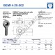 Rotule SA - BEM14-20-502-DURBAL
