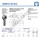 Rotule SA - BEM16-20-502-DURBAL