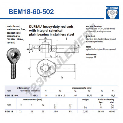 BEM18-60-502-DURBAL