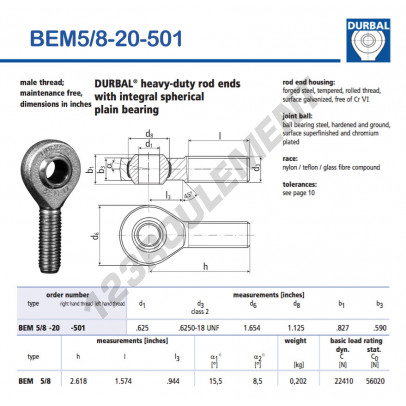 BEM5-8-20-501-DURBAL