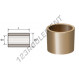Bague bronze - BMS75-100-100