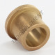 Bagues bronze à collerette - BNZF18-25-32-4-25
