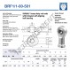 Rotule SI - BRF1-1-00-501-DURBAL