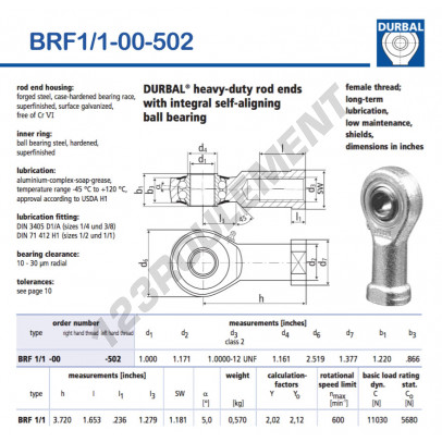 BRF1-1-00-502-DURBAL