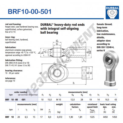 BRF10-00-501-DURBAL