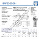 Rotule SI - BRF20-60-501-DURBAL