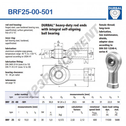 BRF25-00-501-DURBAL