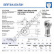Rotule SI - BRF3-4-00-501-DURBAL