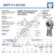 Rotule SI - BRTF1-1-00-502-DURBAL