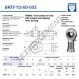Rotule SI - BRTF1-2-00-502-DURBAL