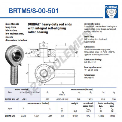 BRTM5-8-00-501-DURBAL