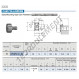 Galet de came avec axe - CF-SFU-12-B-IKO