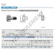 Galet de came avec axe - CF10-1-UU-IKO