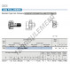 Galet de came avec axe - CF10-1-VBM-IKO
