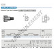 Galet de came avec axe - CFE30-1-B-IKO