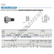Galet de came avec axe - CFE30-1-VBUUR-IKO