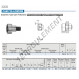 Galet de came avec axe - CFE8-VB-IKO