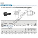 Galet de came avec axe - CRH12-VB-IKO