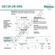 Rotule GEEW - DGE120-UK-2RS-DURBAL