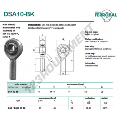 DSA10-BK-DURBAL