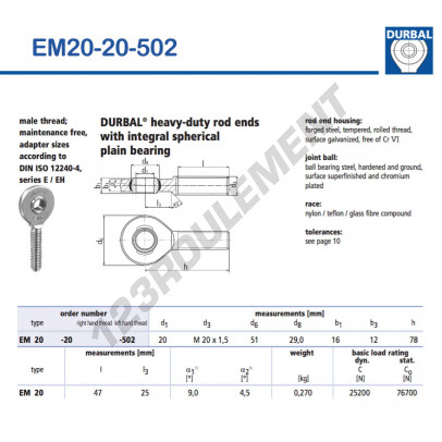 EM20-20-502-DURBAL