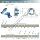 Palier - 2 fixations - ESPP207-SNR