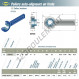 Palier - 0 fixation - ESSP203-SNR