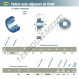 Palier - 0 fixation - EXC205-SNR