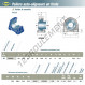 Palier - 2 fixations - EXPA209-SNR