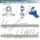 Palier - 2 fixations - EXPH209-SNR