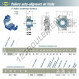 Palier - 1 fixation - EXT305-SNR