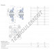 Palier - 4 fixations - F4BC-25M-TPSS-SKF